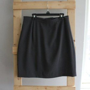 LOFT Grey Suit Pencil Skirt